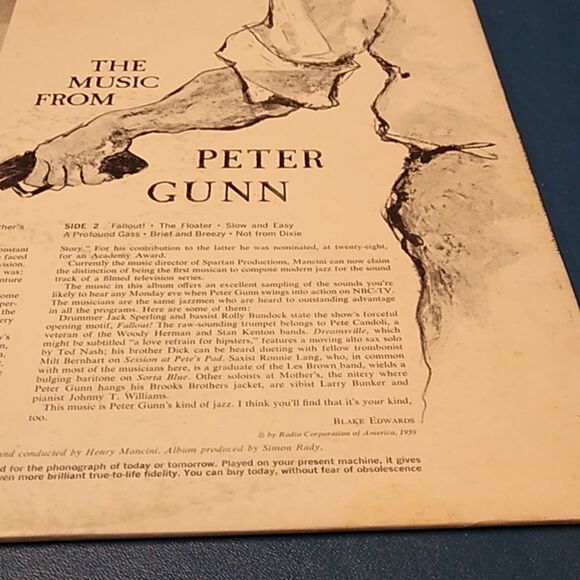 Peter Gunn Vinyl Record - Picture 5 of 10